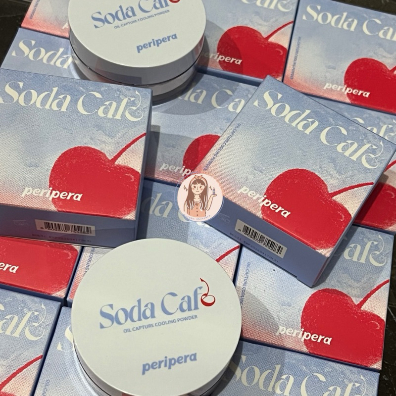 READY CLEARANCE SALE PERIPERA SODA CAFE OIL CAPTURE COOLING LOOSE POWDER