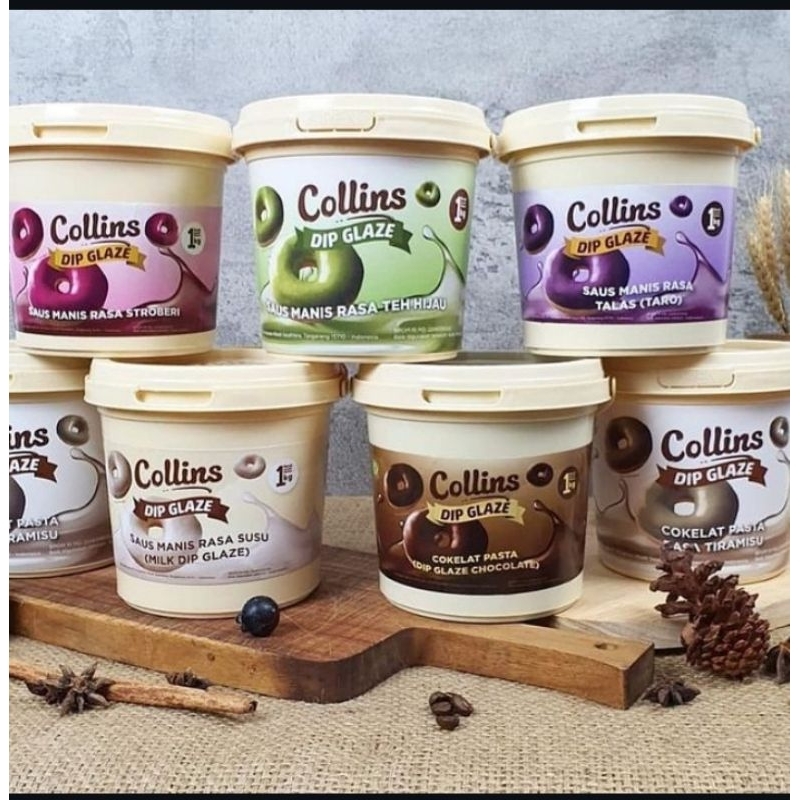 

Collins Dip Glaze (Kemasan 1kg Pail)