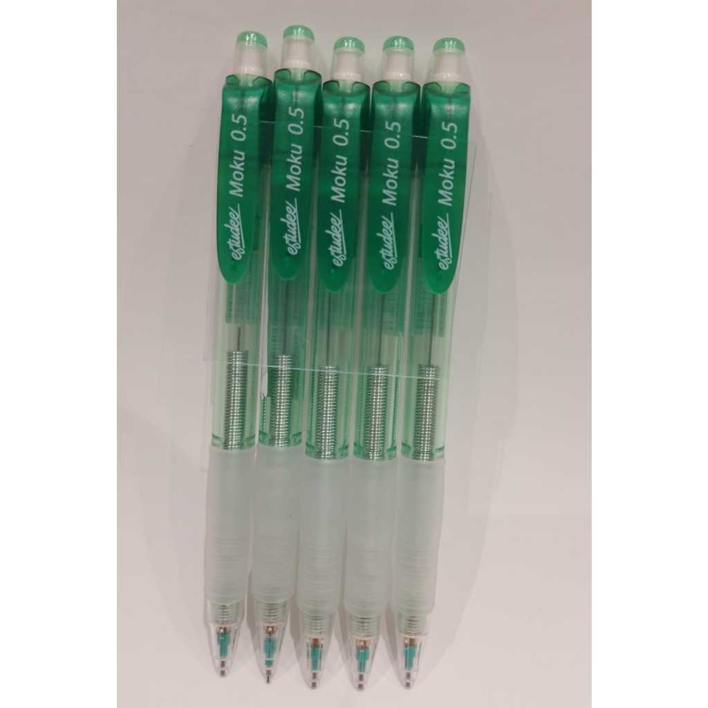 

GRAMEDIA BSD CITY - ESTUDEE MOKU MECH.PENCIL AUTO SHAKE 0.5 GREEN ES - MP851