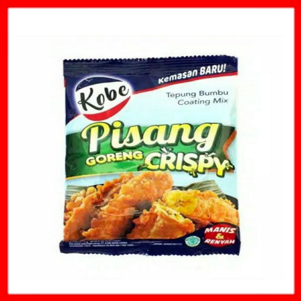 

KOBE TEPUNG BUMBU PISANG GORENG CRISPY @ 210 GRAM