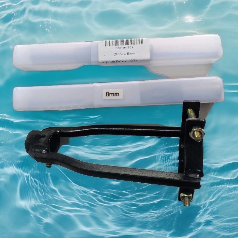 2 SET MATA BOR PAHAT KAYU 10+08mm DAN DUDUKAN BOR PAHAT KAYU