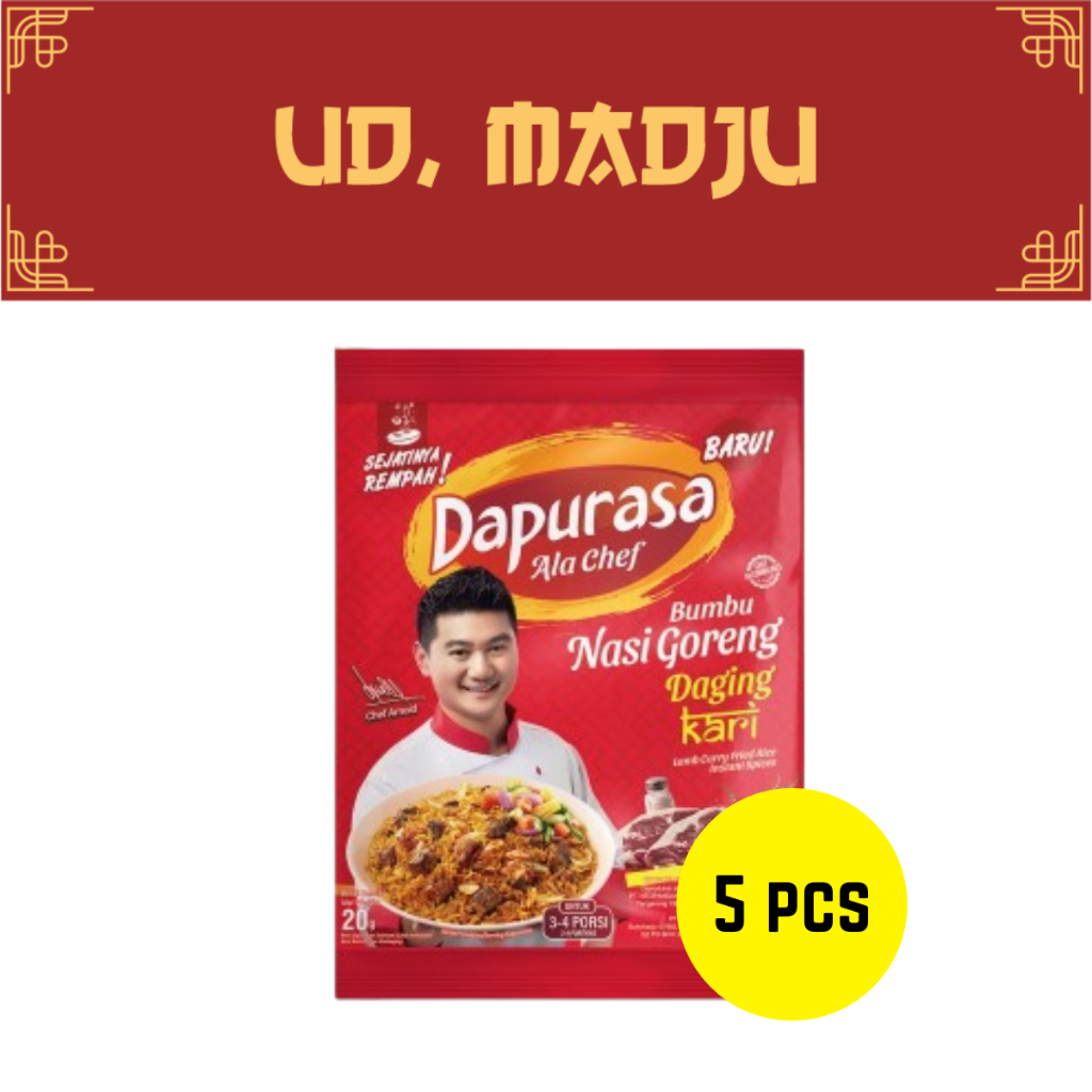 

Dapurasa Ala Chef Nasi Goreng Daging Kari 5 pcs @ 20g