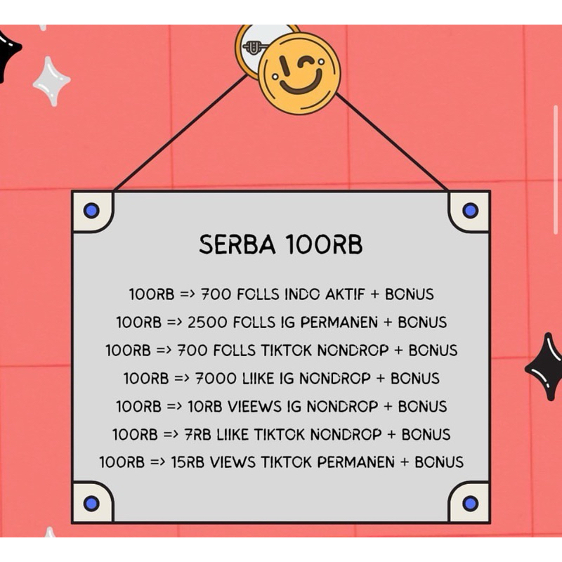 JUAL FOLLOWERS INSTAGRAM,TIKTOK,LIKE,VIEWERS