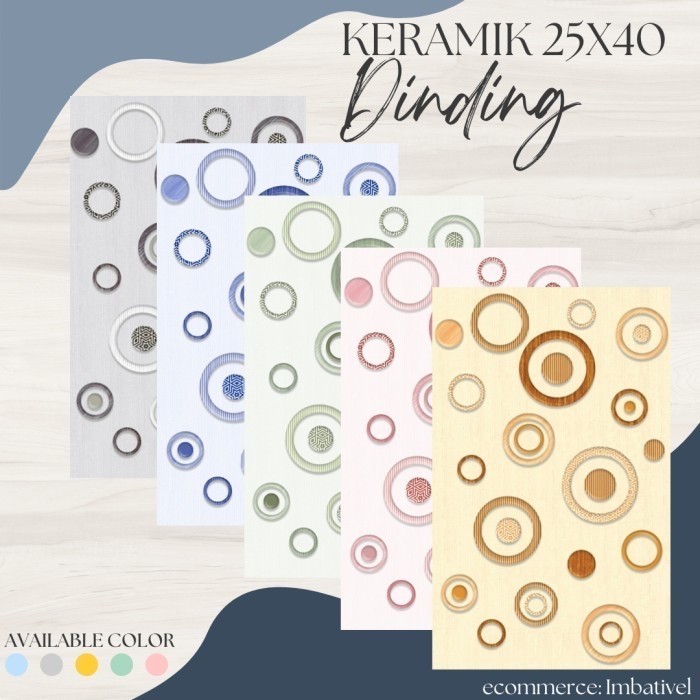 Keramik Dinding 25x40 UNO Oscar │ Keramik Dinding Dapur / Keramik Kamar Mandi