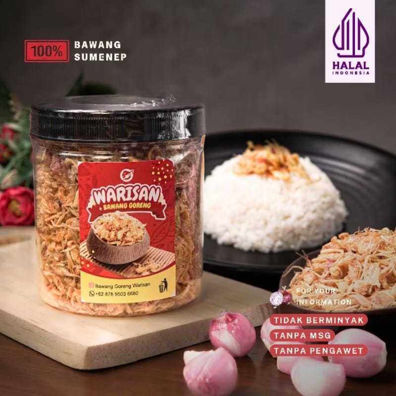 

Bawang Goreng Sumenep Original Murni Tanpa Tepung