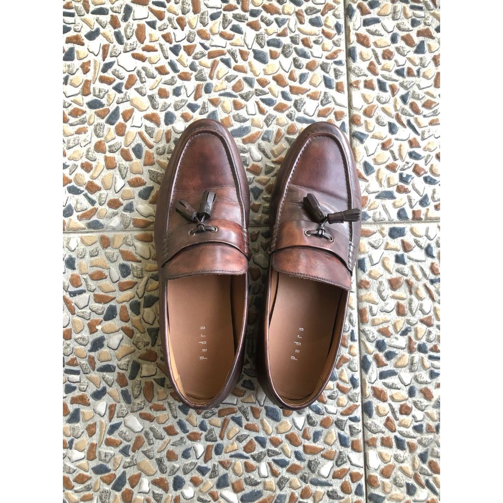 [PRELOVED] Pedro Shoes | Sepatu Formal | Adrian Tassel Loafers | Pemakaian Pribadi
