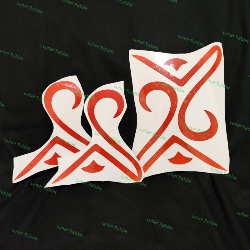 Tattoo Tato Cosplay Kuki Shinobu GI Temporary