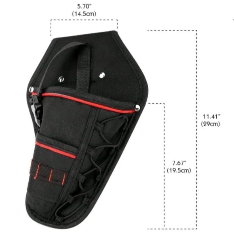 Tas bor/tas boor tas teknisi tas menyimpan bor tas bor tas obeng tas pinggang