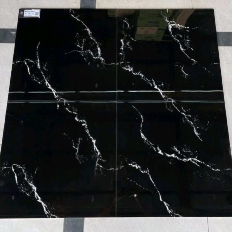 Granit lantai 60x60 arna arcelio black | glazed polished