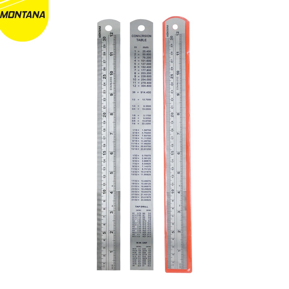 

SPECIAL MONTANA Ruler Penggaris MONTANA 3 cm Metal RT3S