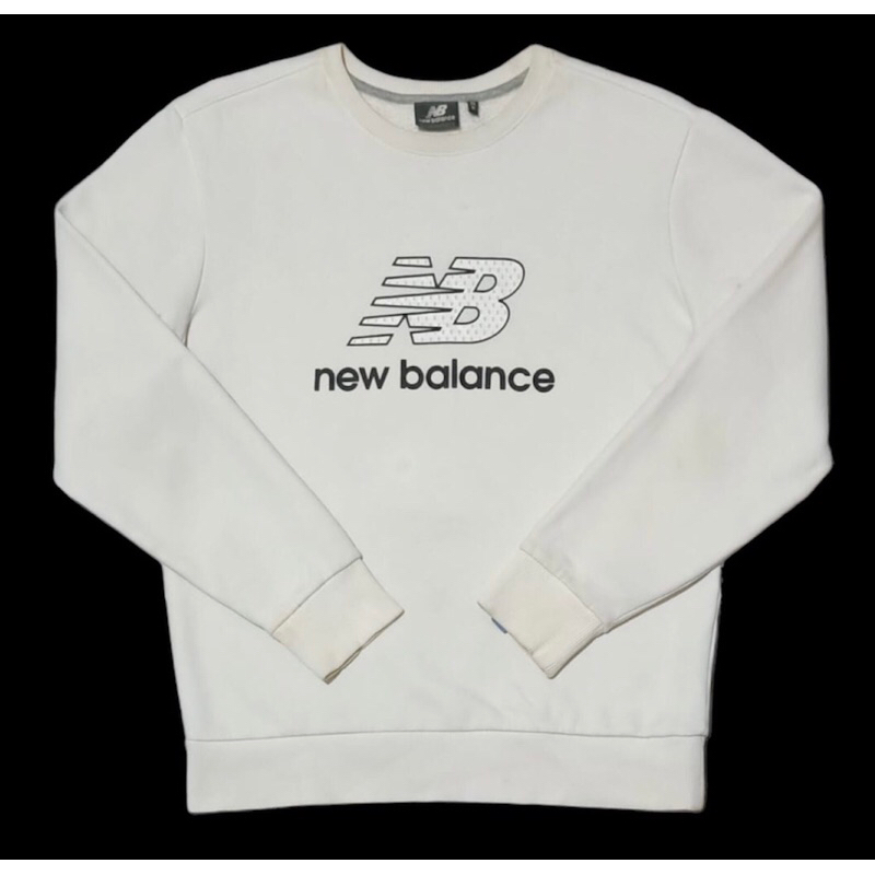 crewneck NB new balance putih second original