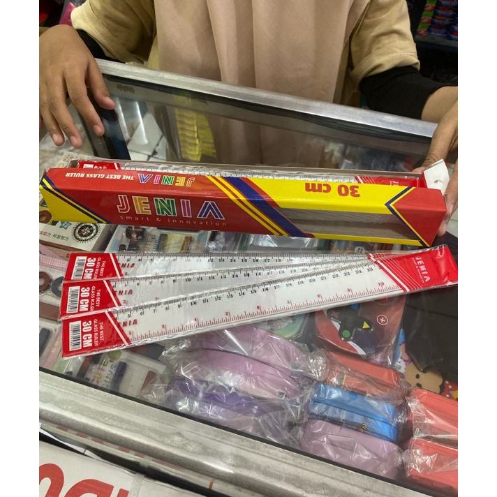 

TREND PRODUCT Garisan Plastik Penggaris Jenia 3 cm 12 Pcs Original