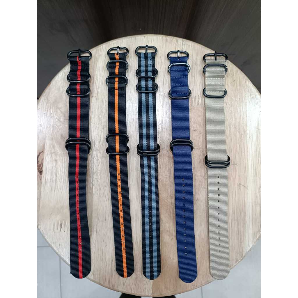 tali kanvas jam tangan - strap kanvas jam tangan