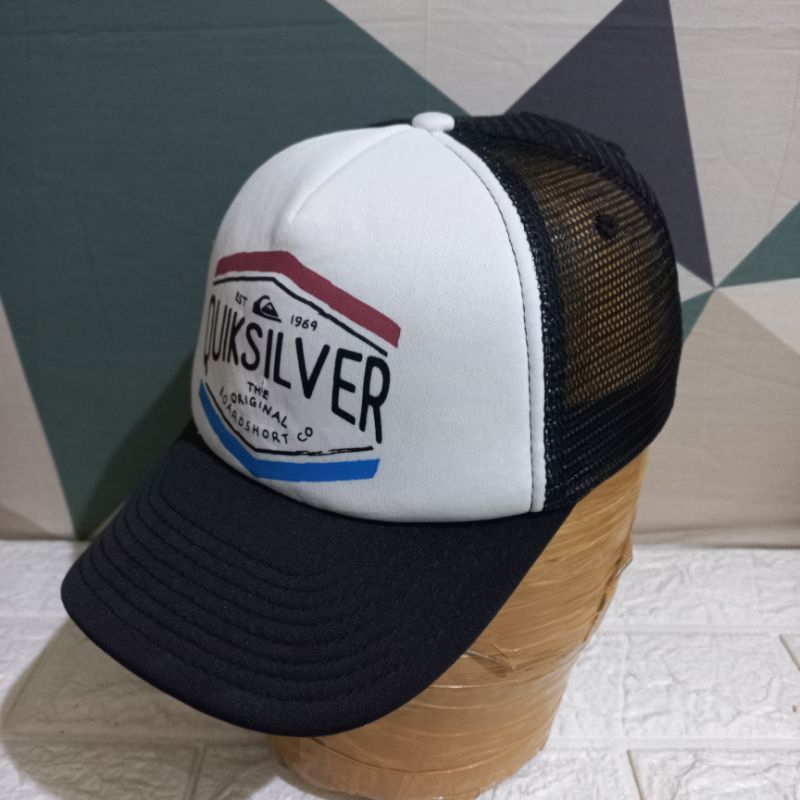 Topi Quicksilver Original Secong Topi Jaring