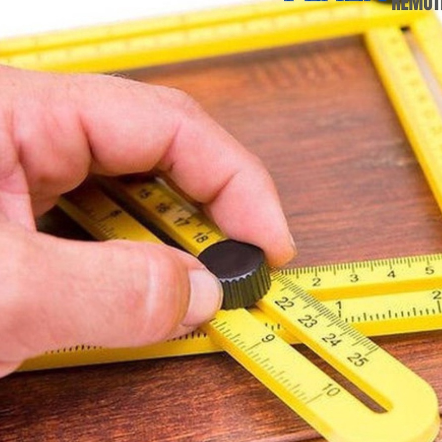 

NEW VARIAN PENGGARIS SIKU LIPAT 4 SISI PENGUKUR SUDUT ADJUSTABLE MULTIFUNGSI