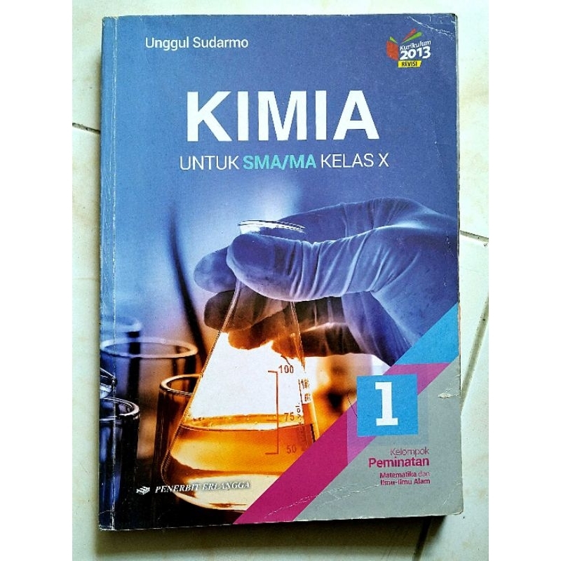 Buku KIMIA untuk SMA/MA Kelas 10 kurikulum 2013