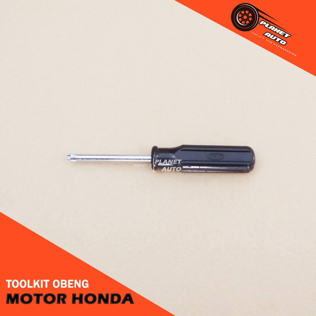 Obeng Bolak Balik Plus Minus Toolkit Motor Honda