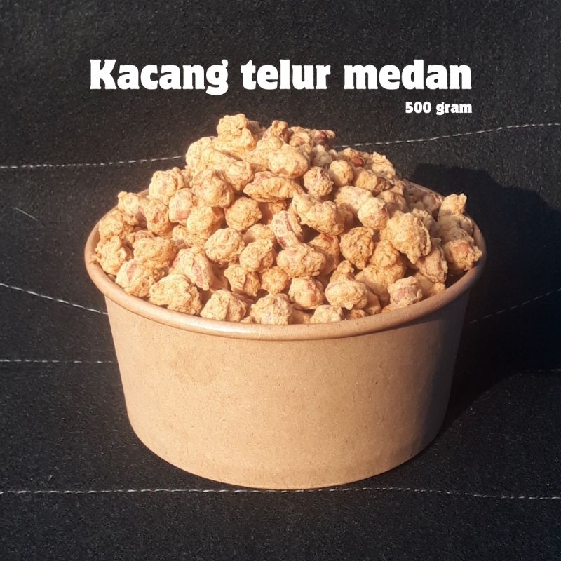 

Kacang telur medan manis 500 gram/kacang telur/kacang tepung