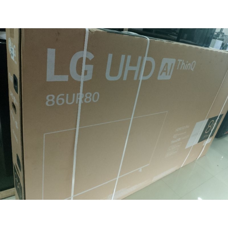 LG 86UR8050PSB 86 INCH 4K Smart UHD TV