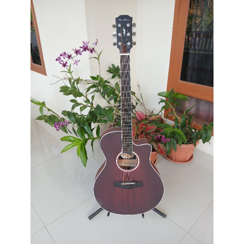 [Original] Navillera gitar akustik full kayu solid