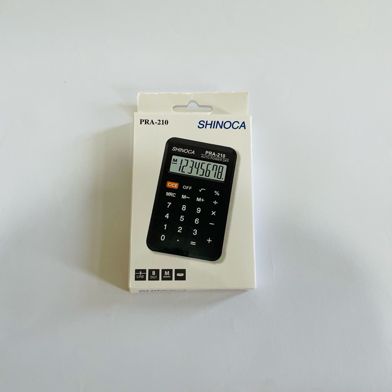 

SHINOCA Kalkulator Saku PRA-210 8 Digit