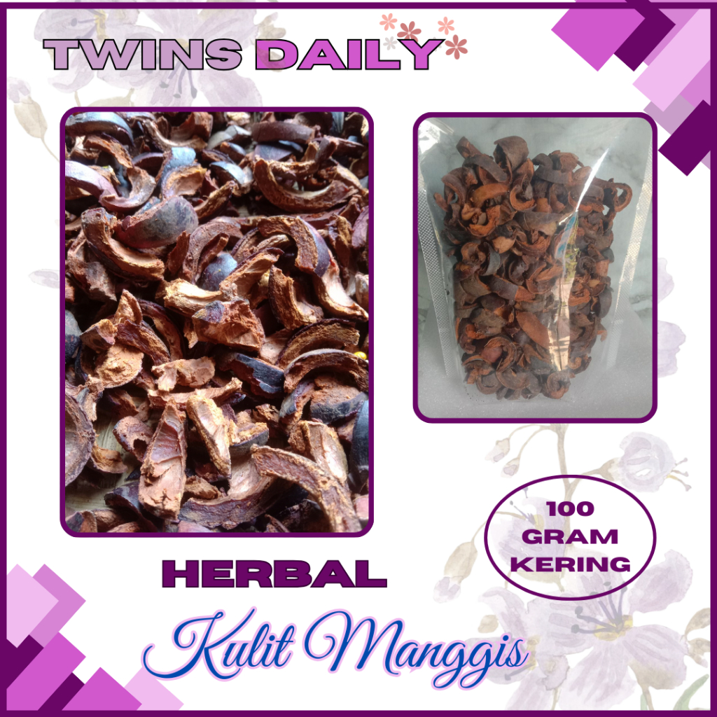 

Twinsdaily | 100 Gram Kulit Manggis kering Herbal Alami