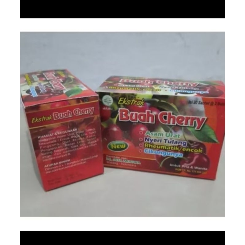 

Ekstrak Buah Cherry Asam Urat