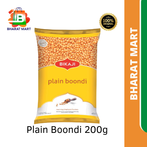 

Bharat Mart - BIKAJI PLAIN BOONDI 200 G