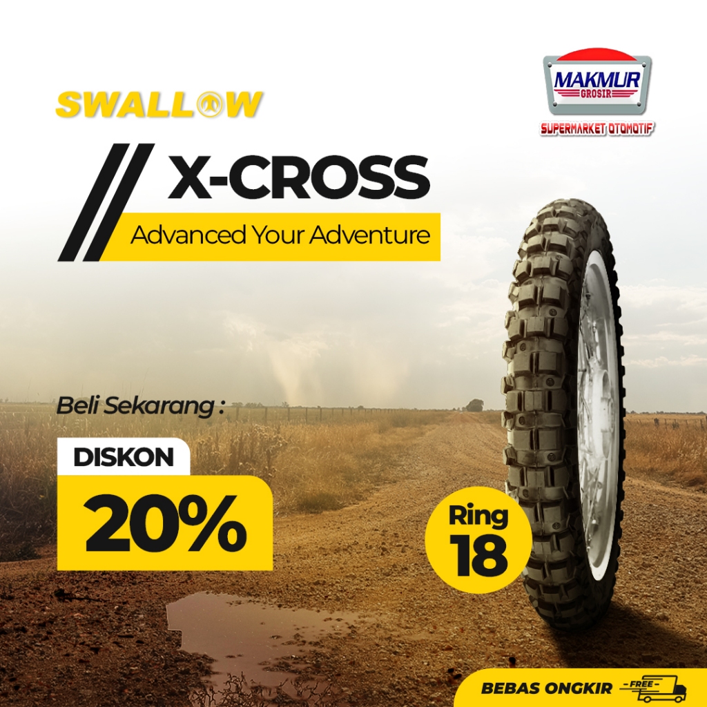 Ban CROSS/TRAIL Swallow X-CROSS Ring 18