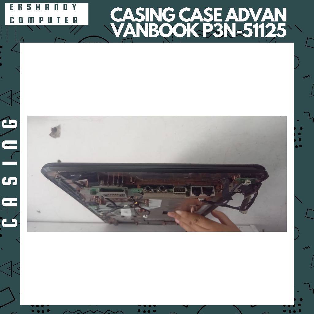 CASING CASE LAPTOP ADVAN VANBOOK P3N-51125 WITH KEYBOARD  - ercomp1