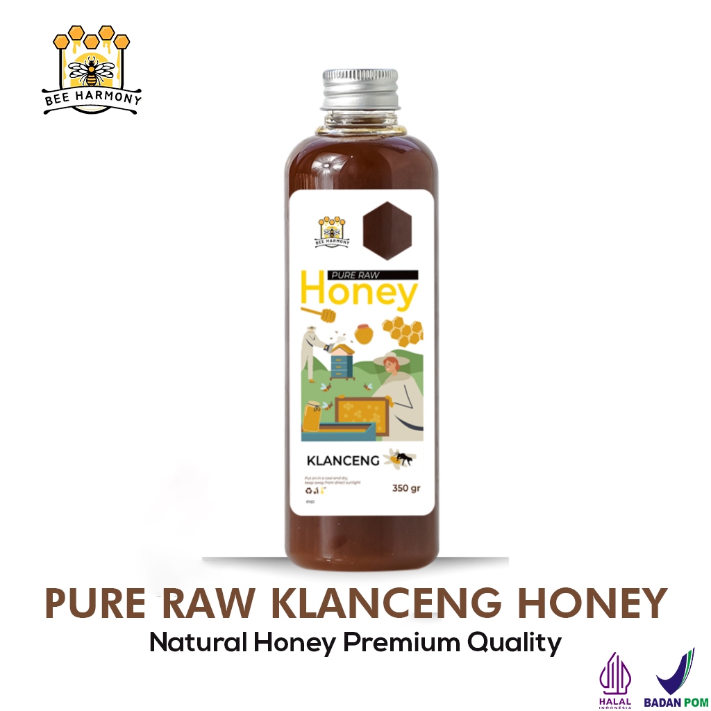 

Bee Harmony Madu Klanceng 350gr