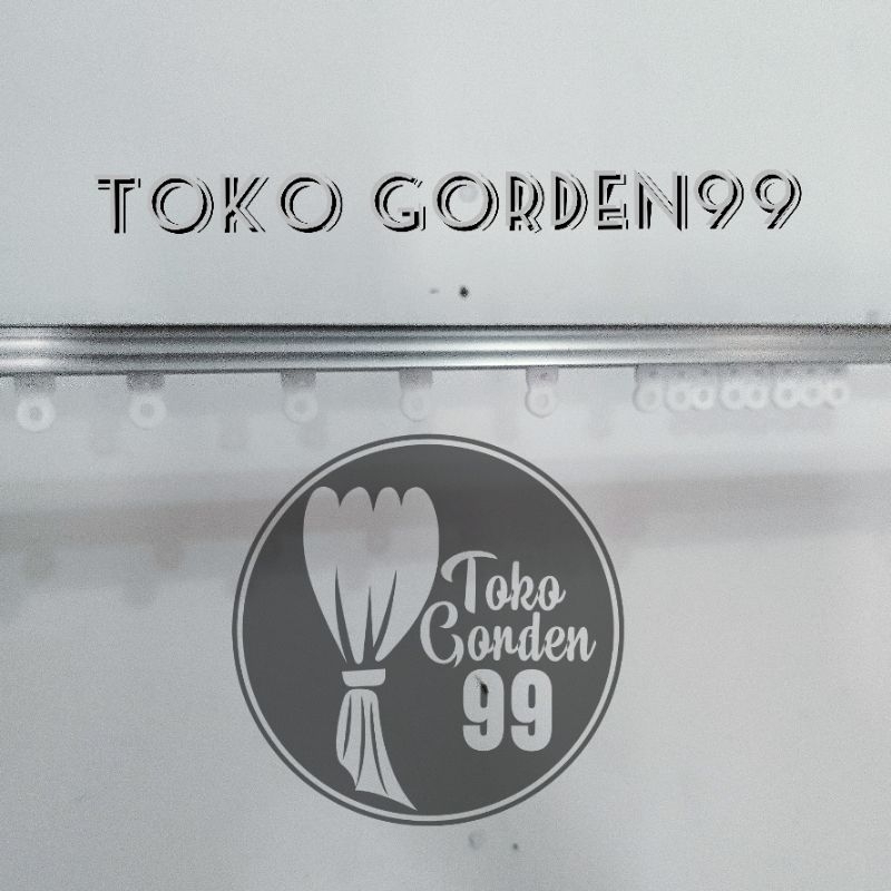 Roda batang gorden super lancar/Rodaku  Roda batang kotak rel alkan