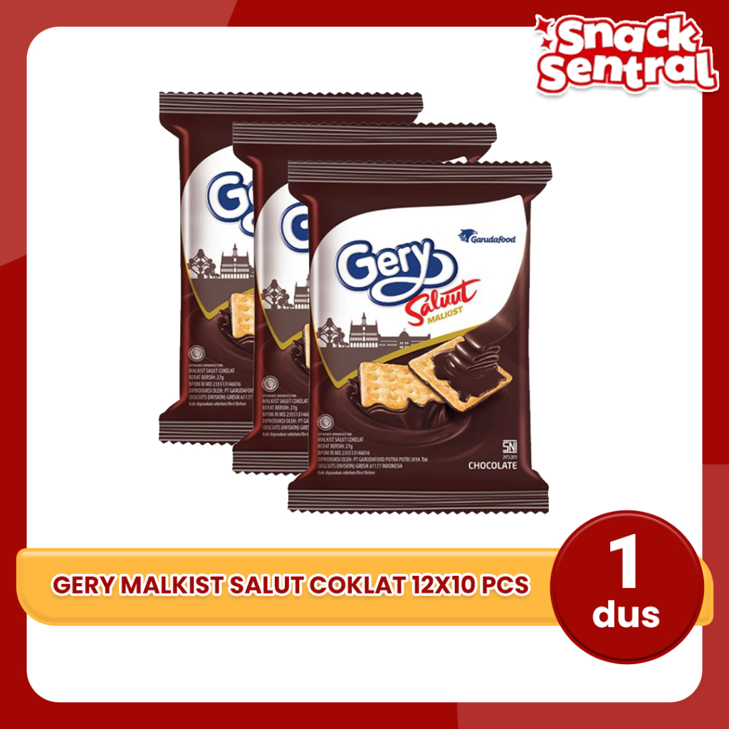 

Gery Saluut Malkist RENCENG - Netto 10bks x 18 gr rasa Keju