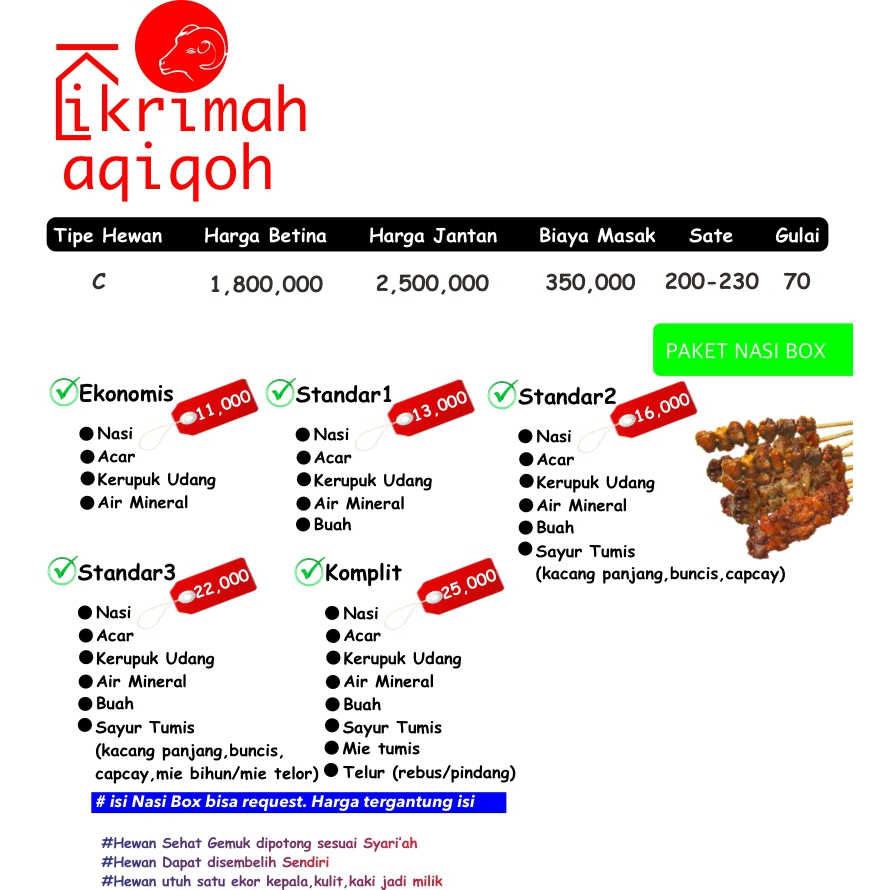 

PaketAqiqahSupermurahenakHalaldibekasiTypeC
