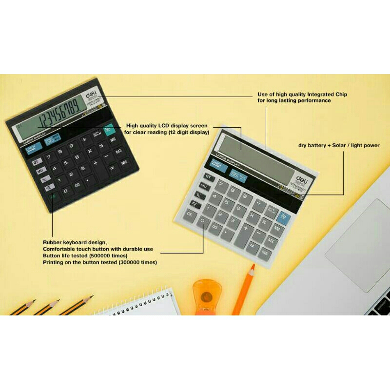 

Deli Calculator 39231N - DLC 512N