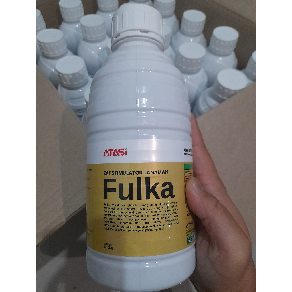 Fulka Zat Stimulator Tanaman Pupuk Anti Stres Obat Keriting Daun Produk Original dari ATASI