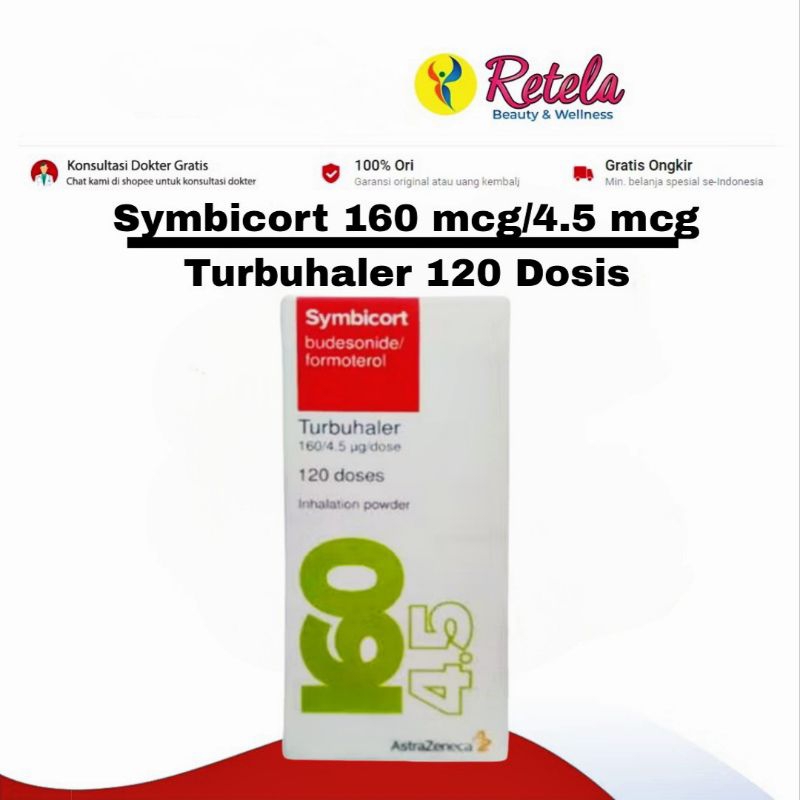 SYMBICORT160 120 DOSES ORIGINAL