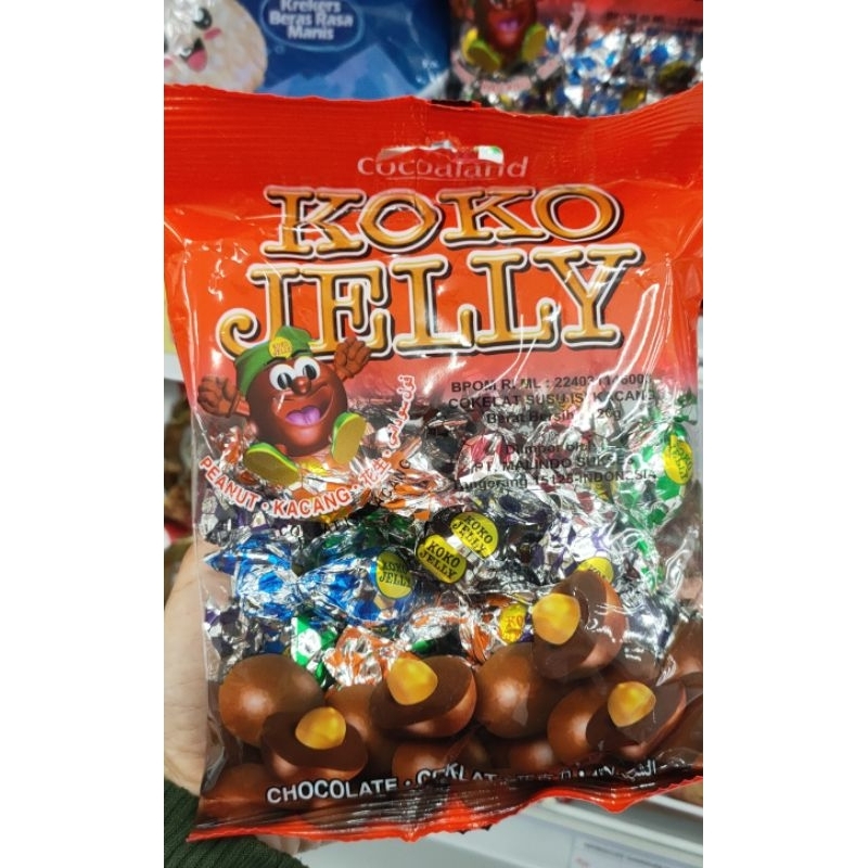 

Koko Jelly Cokelat Kacang Dan Raisin Kismis 120gr