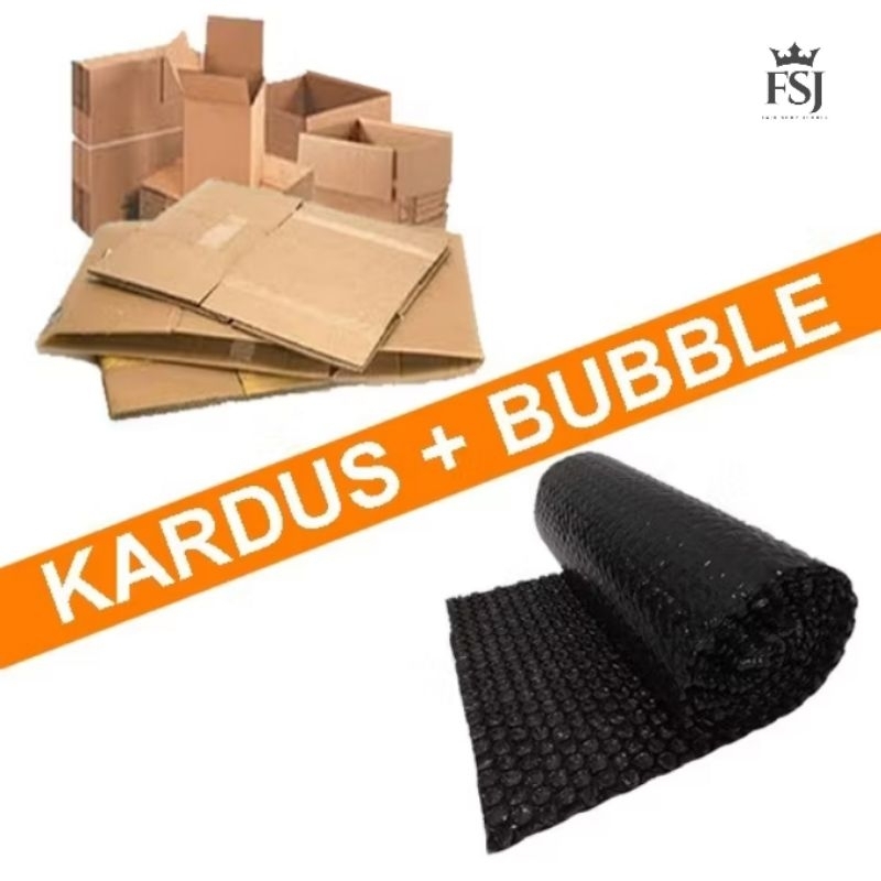 

[WAJIB] Plastik Buble + Kardus Pacing
