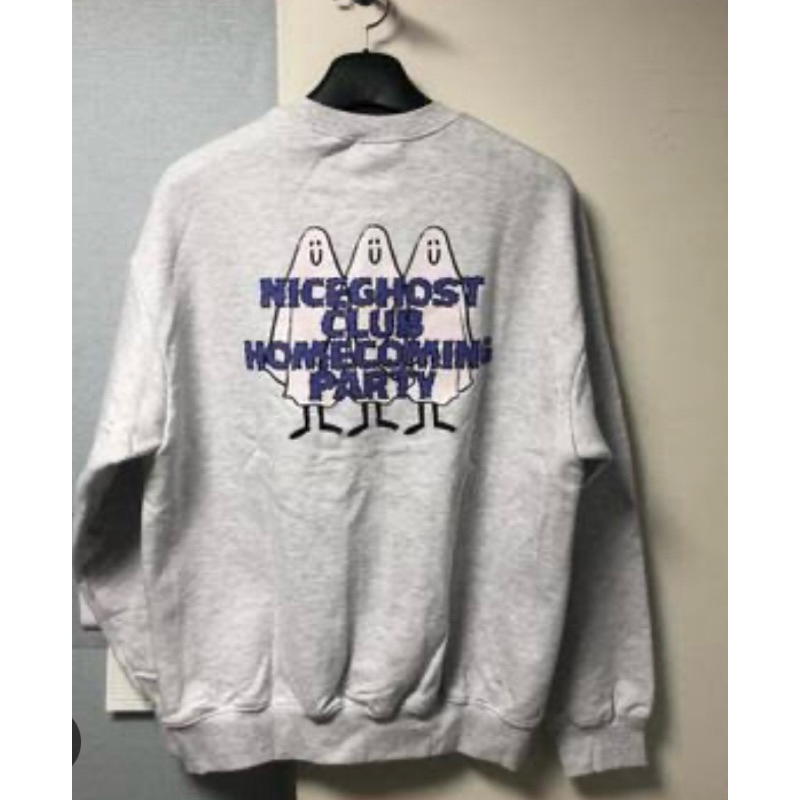 Sweater sweatshirt crewneck cn Nice ghost club grey