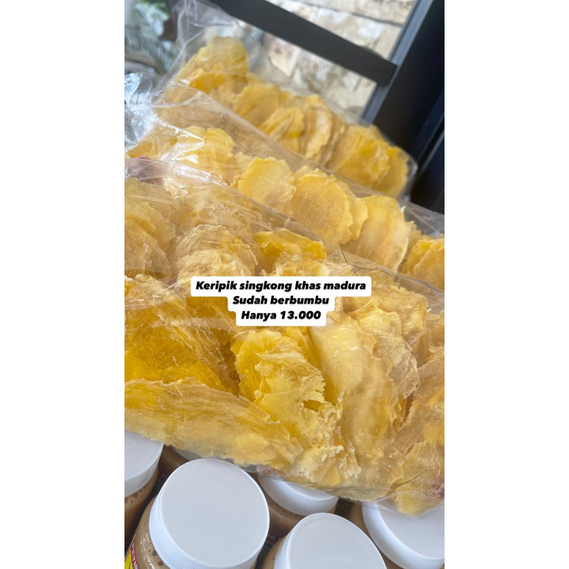 

kerupuk singkong khas Madura