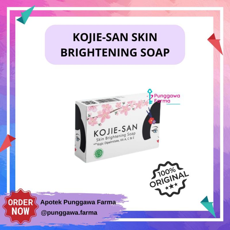 Kojie-San Kojic Acid Dipalmitate Sakura Soap 65 gr