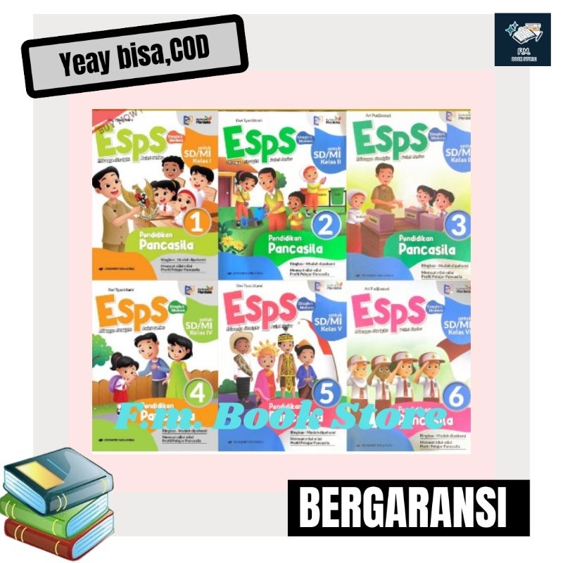 

ESPS PANCASILA SD /MI KELAS 1 - 6 PENERBIT ERLANGGA KURIKULUM MERDEKA
