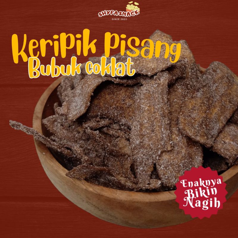 

KRIPIK PISANG COKLAT BUBUK 250GR