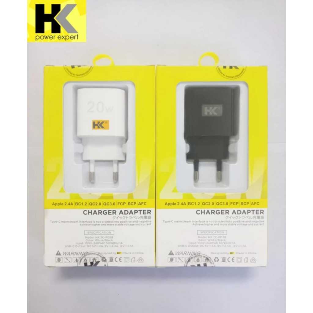 TRAVEL CHARGER ADAPTER PD HK D27 QUICK CHARGER 20 W