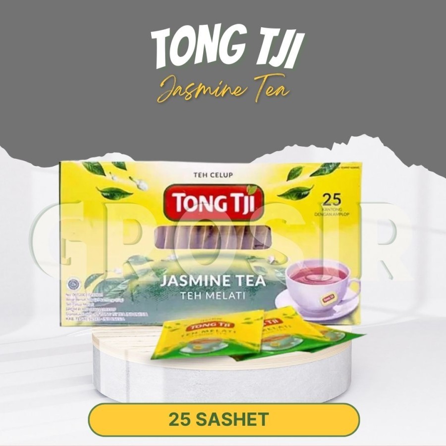 

Teh Celup / Tong Tji Jasmine Tea Tanpa Amplop / Teh Melati isi 25 Sashet / Halal