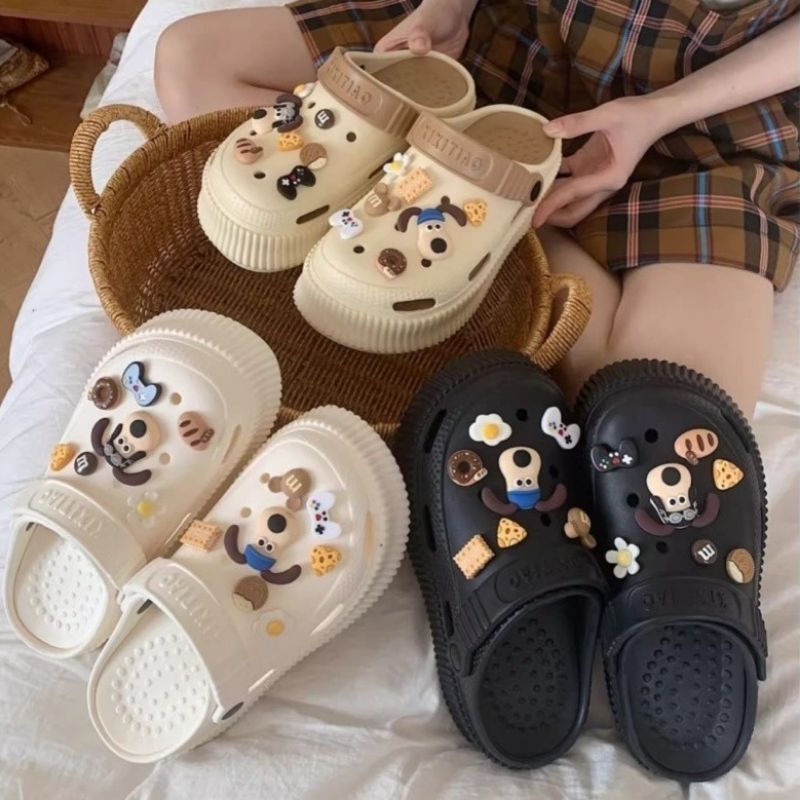 31-41 Sandal Crocs Jibbitz/Wedges Crocs Jibbitz/Sandal Kodok Classic Jibbitz