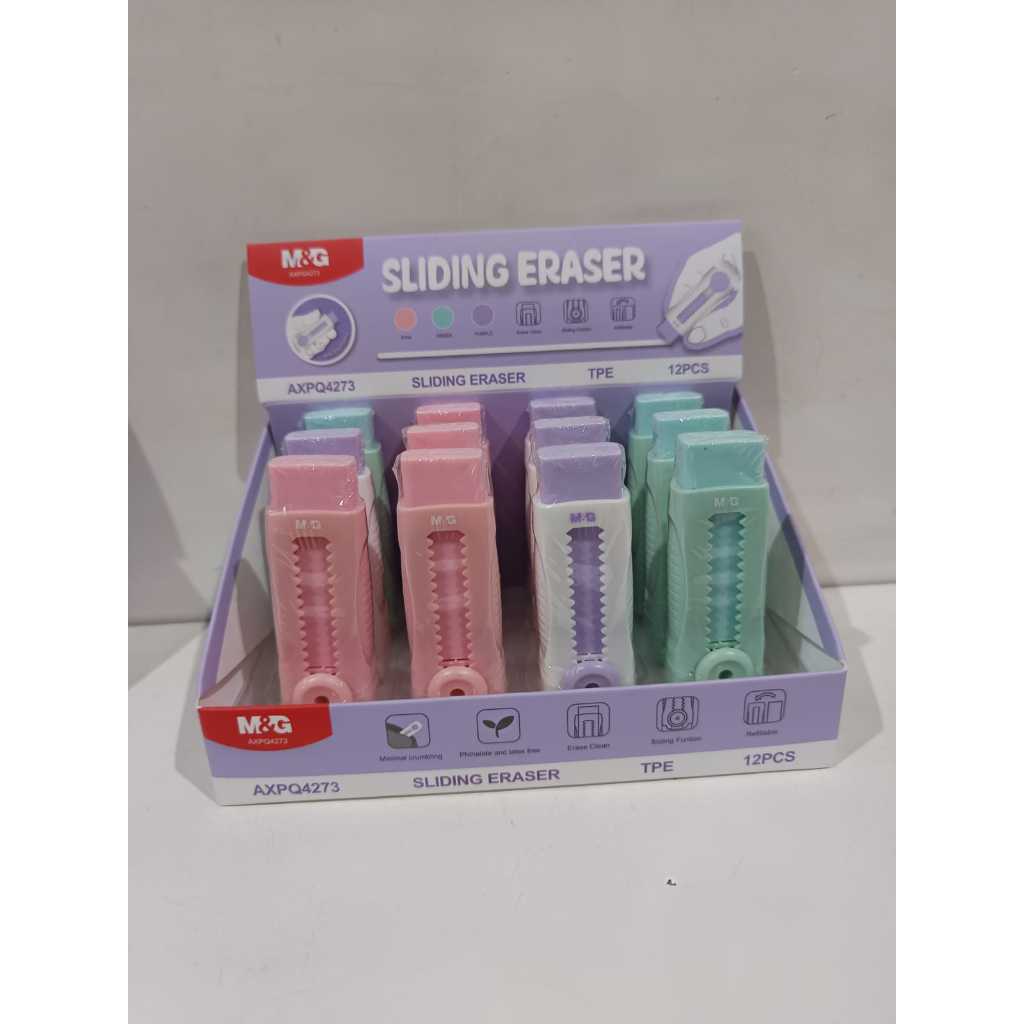 

M&G Sliding Eraser Pastel AXPQ4273 - Penghapus Pensil M&G