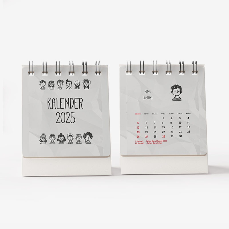 

KALENDER MEJA 2025 AESTHETIC DESAIN AVATAR
