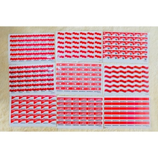

COD PP68 Stiker Pipi 17 Agustus | Stiker Merah Putih HUT RI